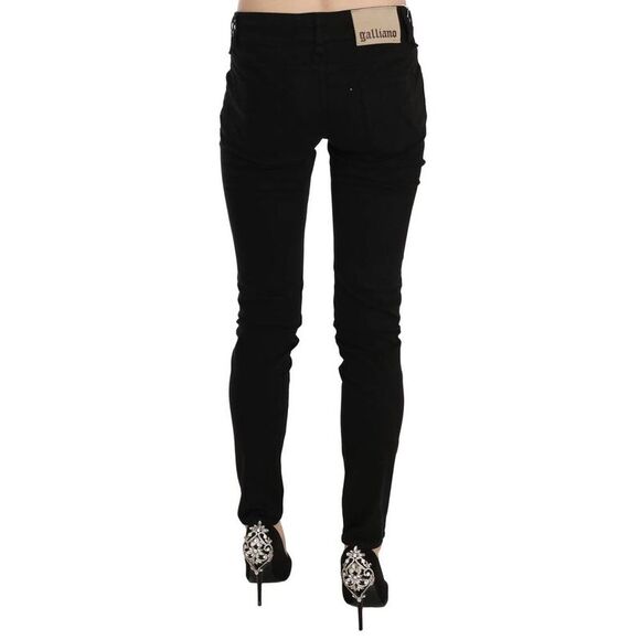 John Galliano Skinny Jeans Women Black Jeans & Pants - Picture 5 of 5